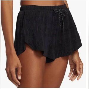 Free People Movement Shirr Enough Shorts in black size Large